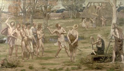 Ludus Pro Patria, 1883 de Pierre Puvis de Chavannes